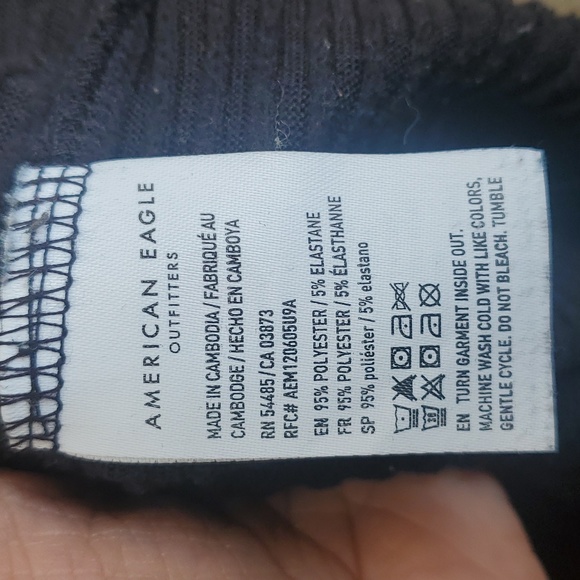 American Eagle Black Turtleneck (XS) - Picture 4 of 5